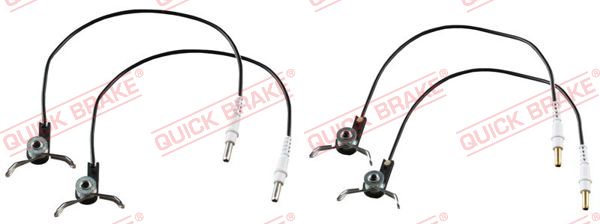 Contatto segnalazione, Usura past. freno/mat. d'attrito - WS 0181 A QUICK BRAKE