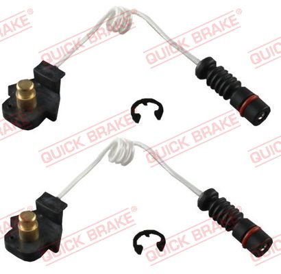Warning Contact, brake pad wear - WS 0184 A QUICK BRAKE