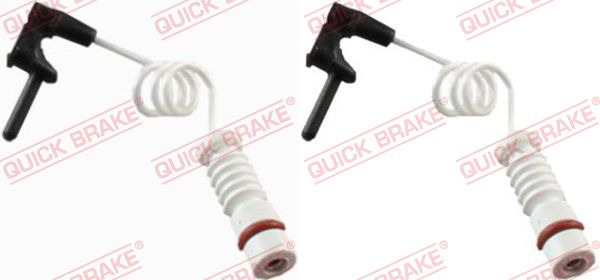 įspėjimo kontaktas, stabdžių trinkelių susidėvėjimas - WS 0209 A QUICK BRAKE