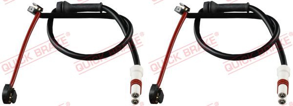 Warning Contact, brake pad wear - WS 0350 A QUICK BRAKE