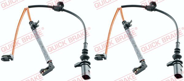 įspėjimo kontaktas, stabdžių trinkelių susidėvėjimas - WS 0489 A QUICK BRAKE