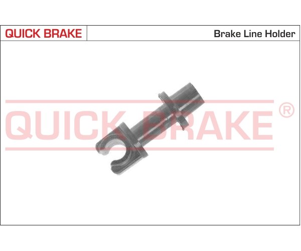 Supporto, Tubazione freno - X QUICK BRAKE