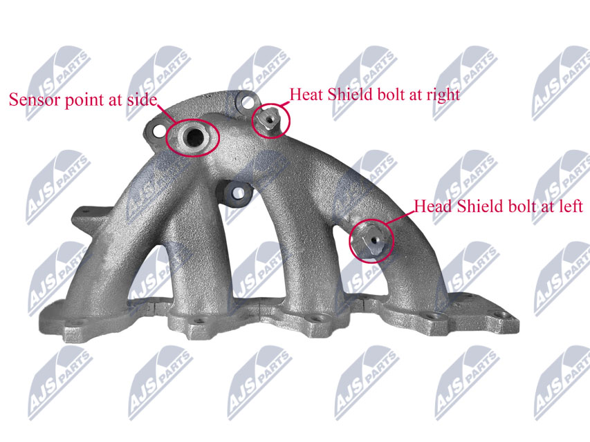 Curva di raccordo, Imp. gas scarico - BKW-DW-001 NTY