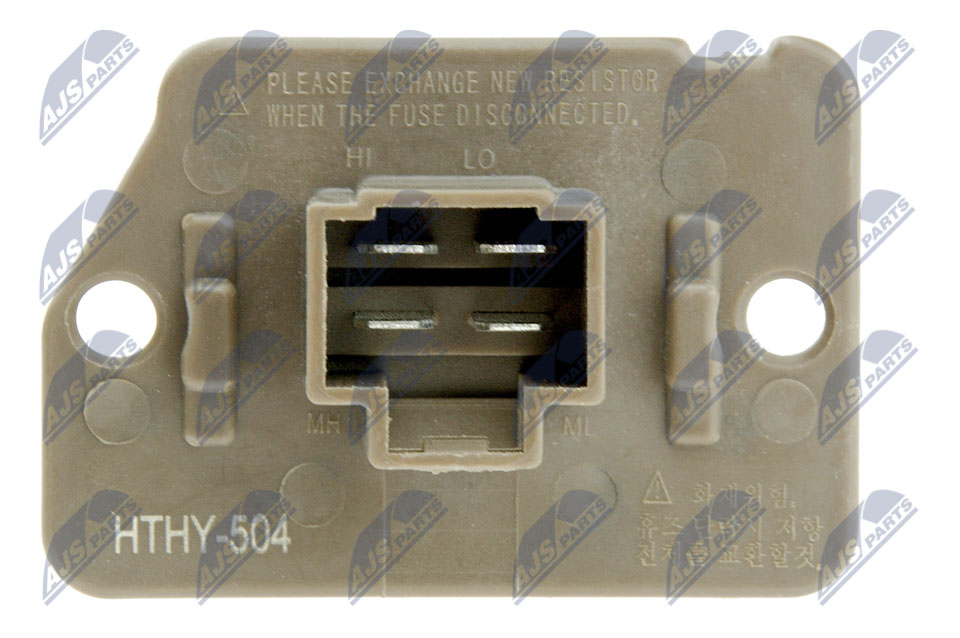 Resistor, interior blower - ERD-HY-504 NTY