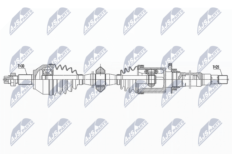 Drive Shaft - NPW-AR-014 NTY
