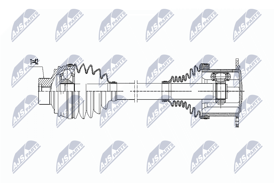Drive Shaft - NPW-AU-009 NTY