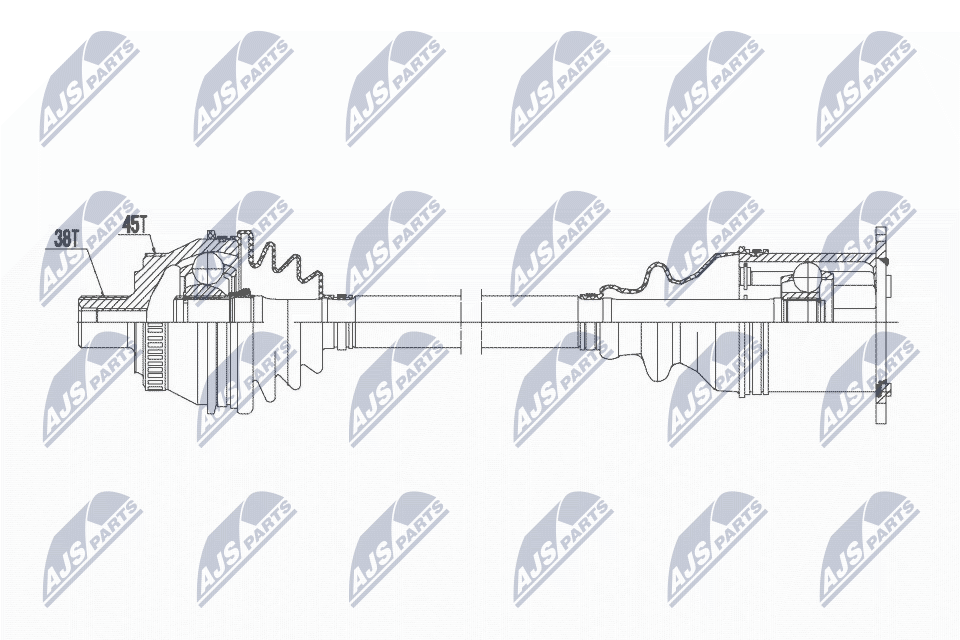 Drive Shaft - NPW-AU-017 NTY