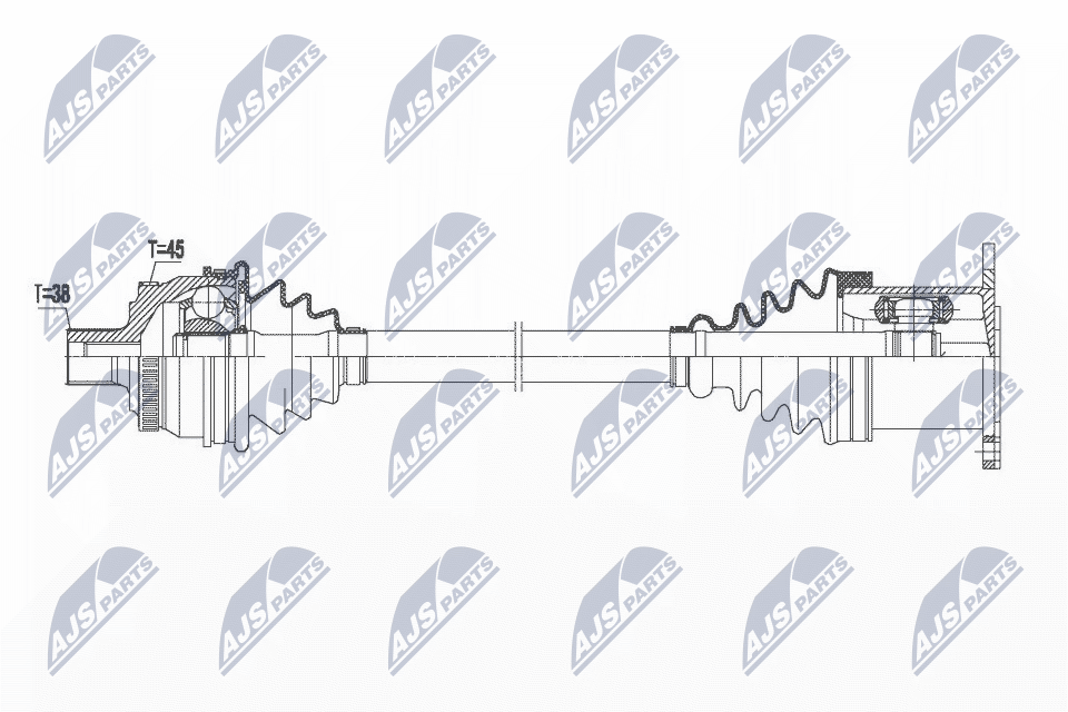 Drive Shaft - NPW-AU-019 NTY