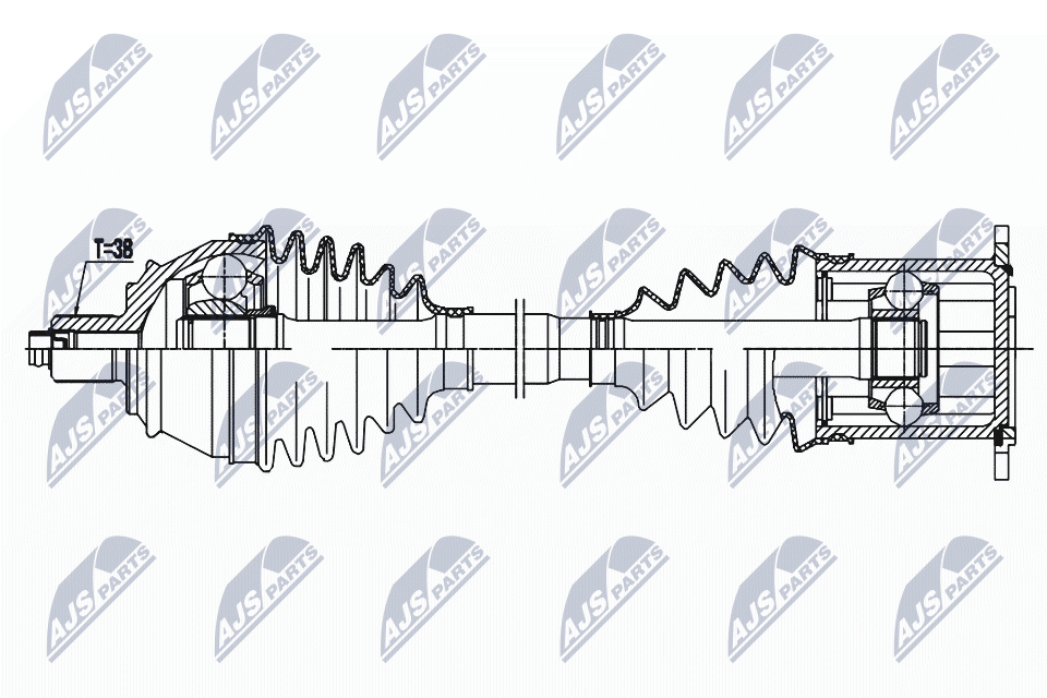 Drive Shaft - NPW-AU-033 NTY