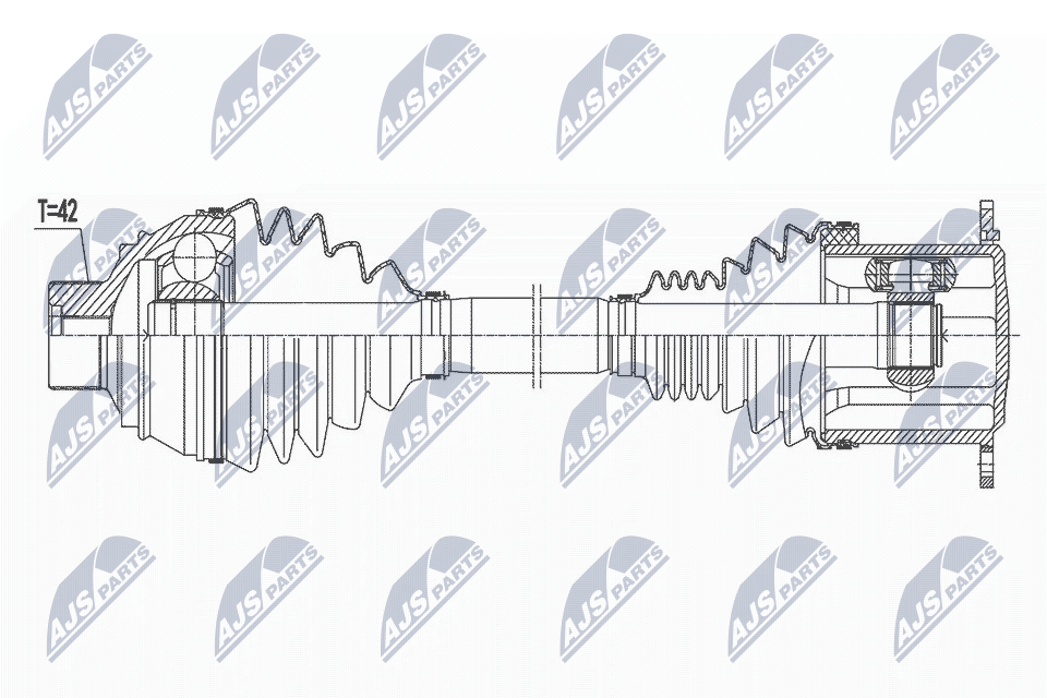 Drive Shaft - NPW-AU-036 NTY