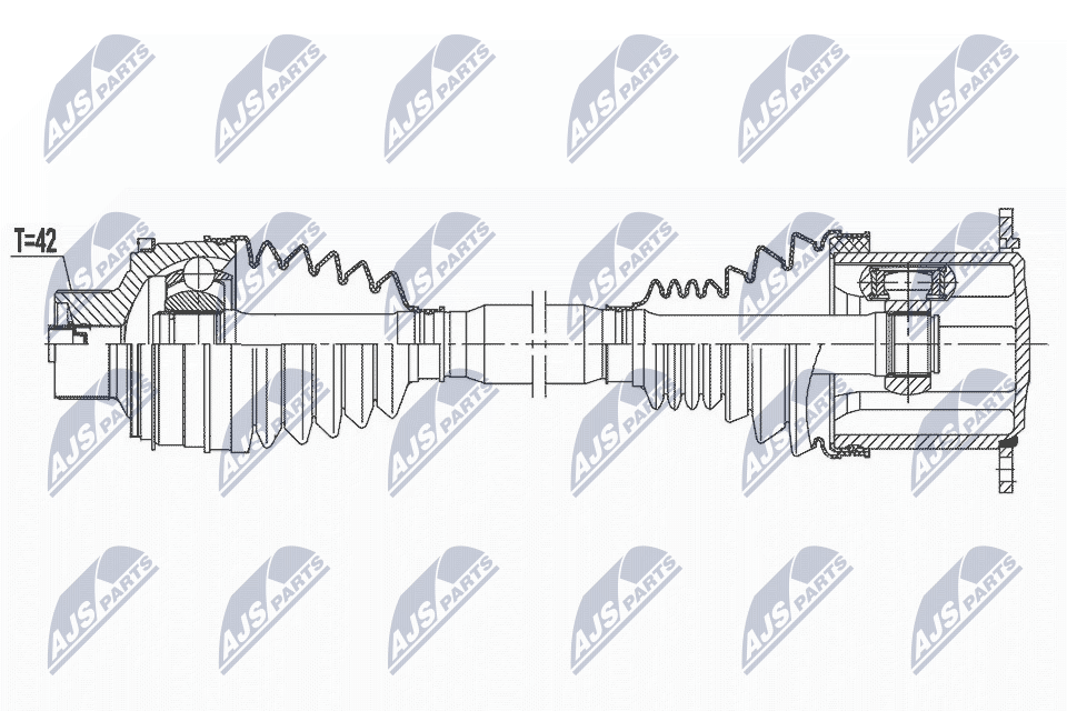 Drive Shaft - NPW-AU-037 NTY