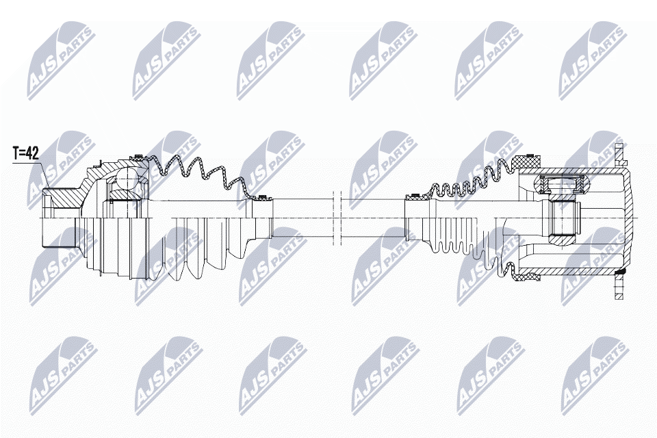 Drive Shaft - NPW-AU-053 NTY