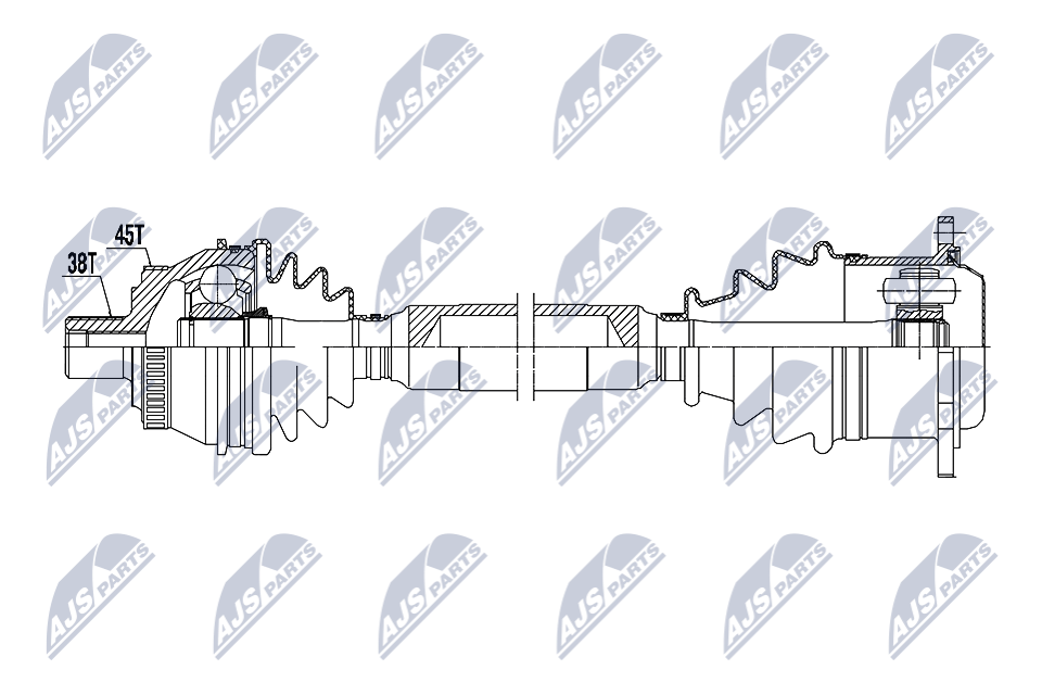 Drive Shaft - NPW-AU-065 NTY