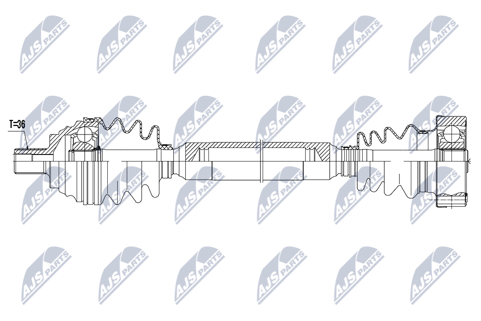 Drive Shaft - NPW-AU-067 NTY