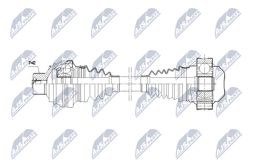 Drive Shaft - NPW-AU-082 NTY