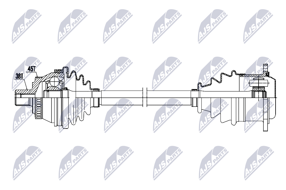 Drive Shaft - NPW-AU-092 NTY