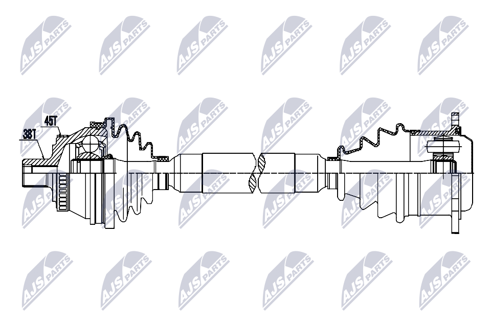 Drive Shaft - NPW-AU-093 NTY