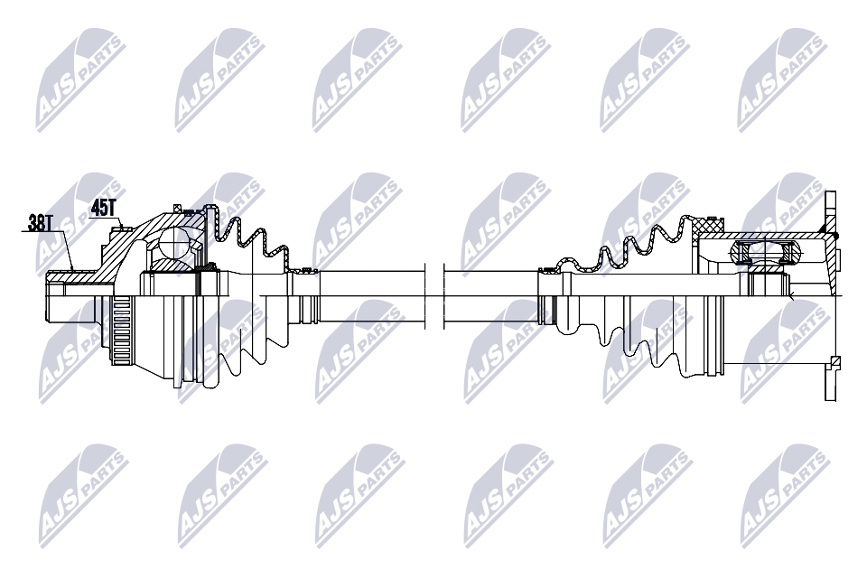 Drive Shaft - NPW-AU-101 NTY