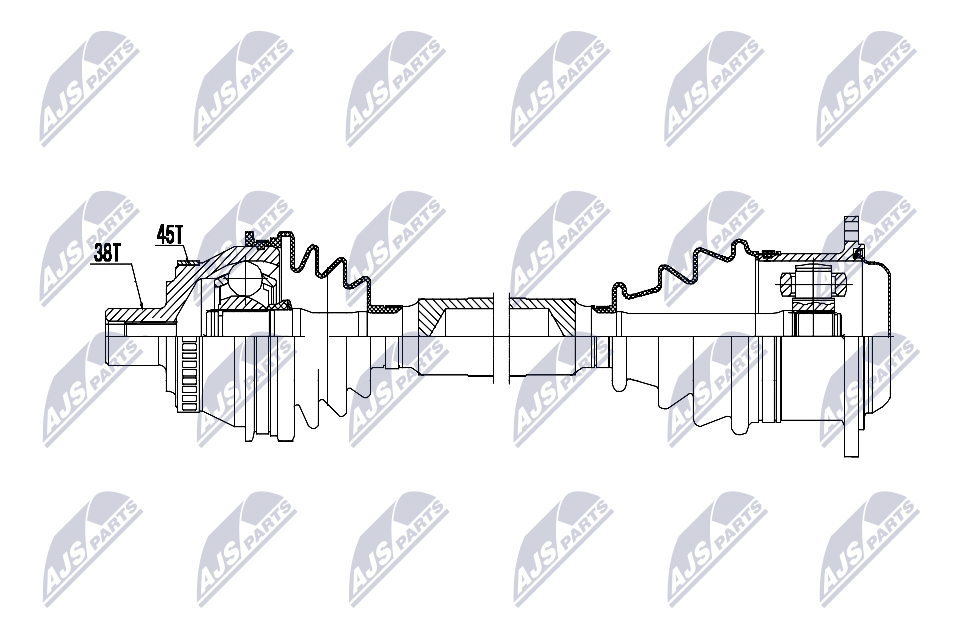 Drive Shaft - NPW-AU-102 NTY