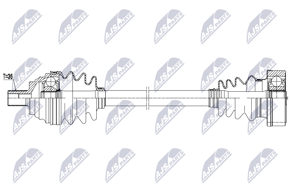Drive Shaft - NPW-AU-103 NTY