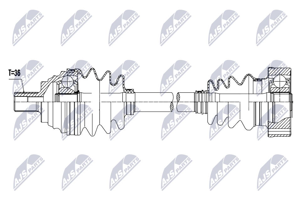 Drive Shaft - NPW-AU-104 NTY
