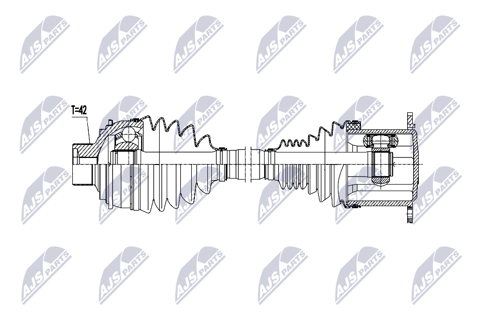 Drive Shaft - NPW-AU-115 NTY