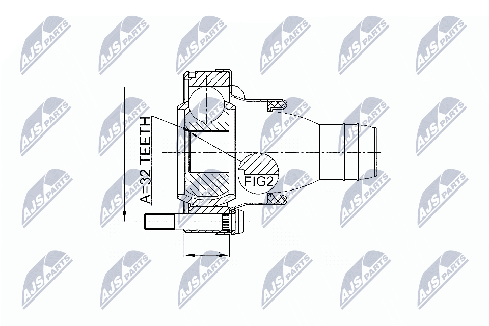 Joint Kit, drive shaft - NPW-BM-002 NTY