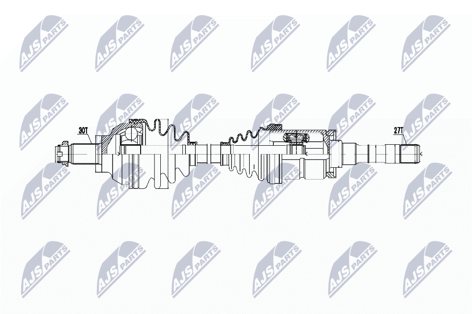 Albero motore/Semiasse - NPW-BM-018 NTY
