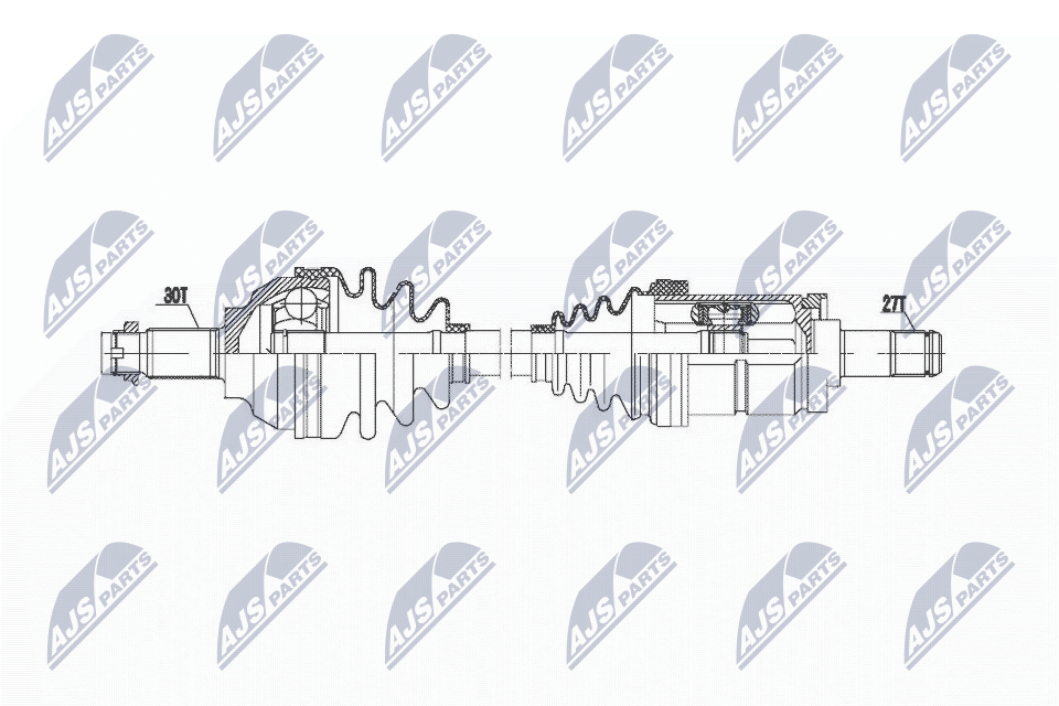 Albero motore/Semiasse - NPW-BM-019 NTY