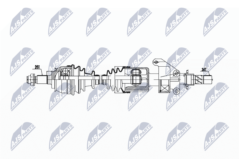Drive Shaft - NPW-BM-021 NTY