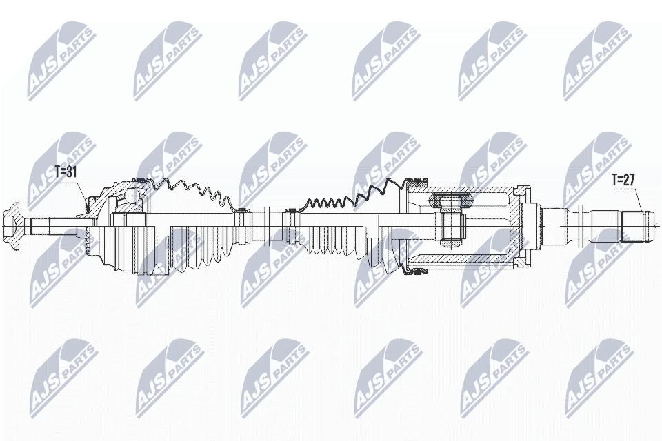 Drive Shaft - NPW-BM-027 NTY