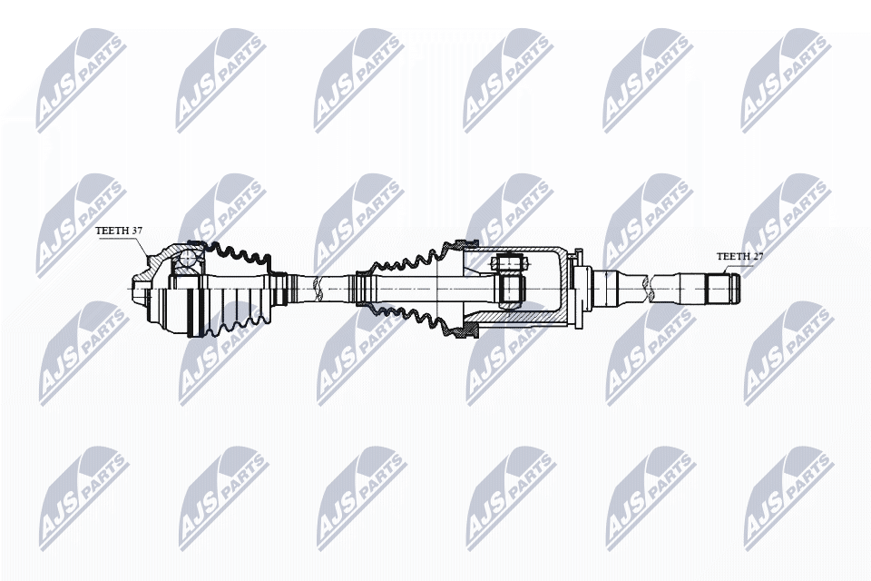 Приводной вал - NPW-BM-030 NTY