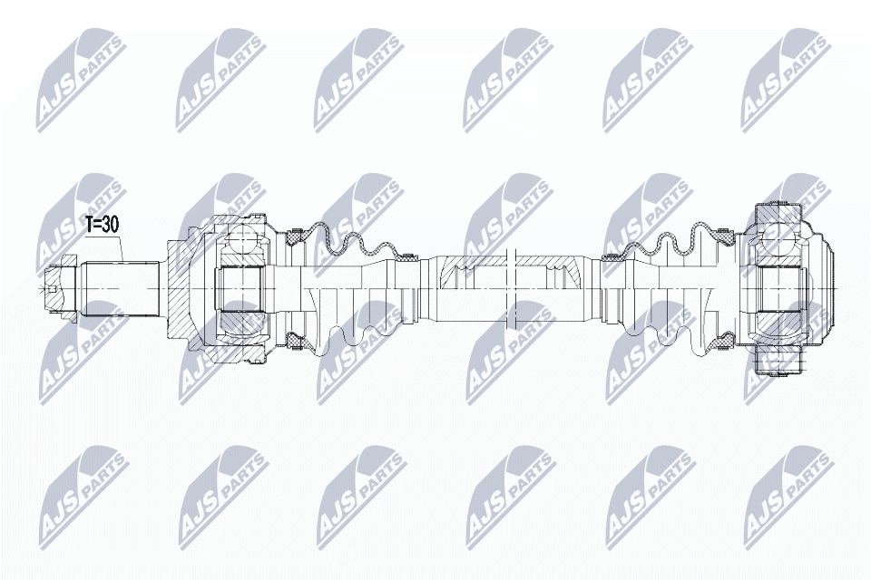 Drive Shaft - NPW-BM-038 NTY