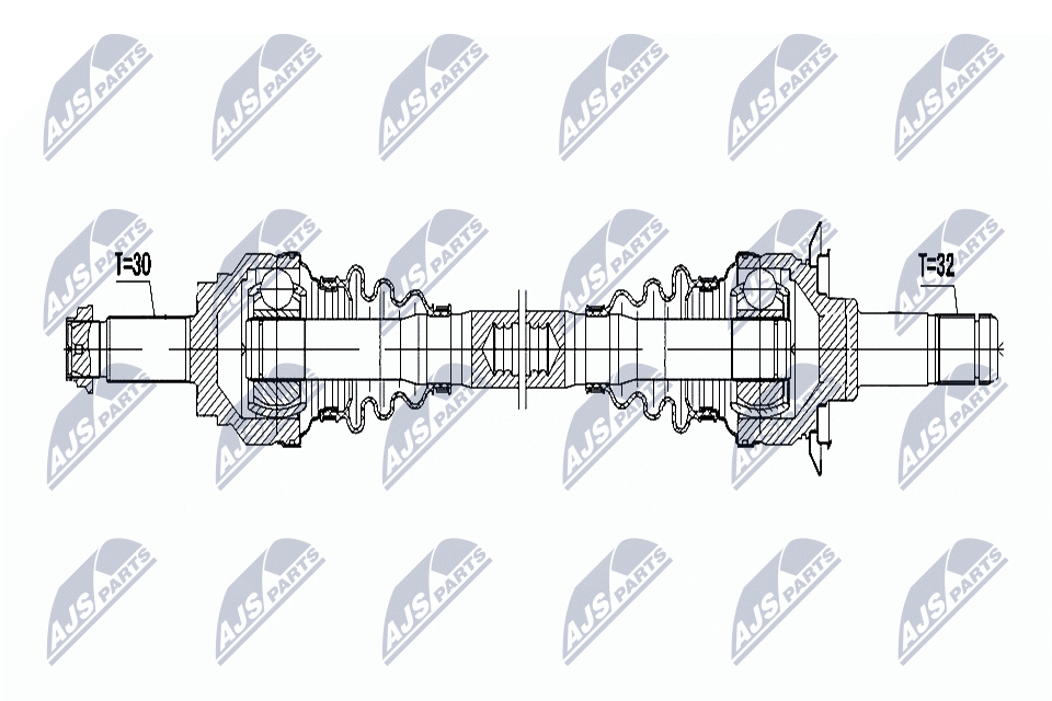 Drive Shaft - NPW-BM-041 NTY