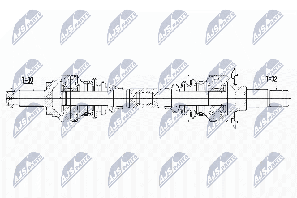 Drive Shaft - NPW-BM-042 NTY