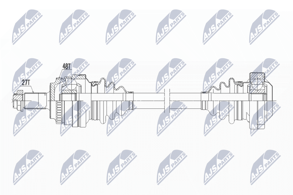 Приводной вал - NPW-BM-044 NTY