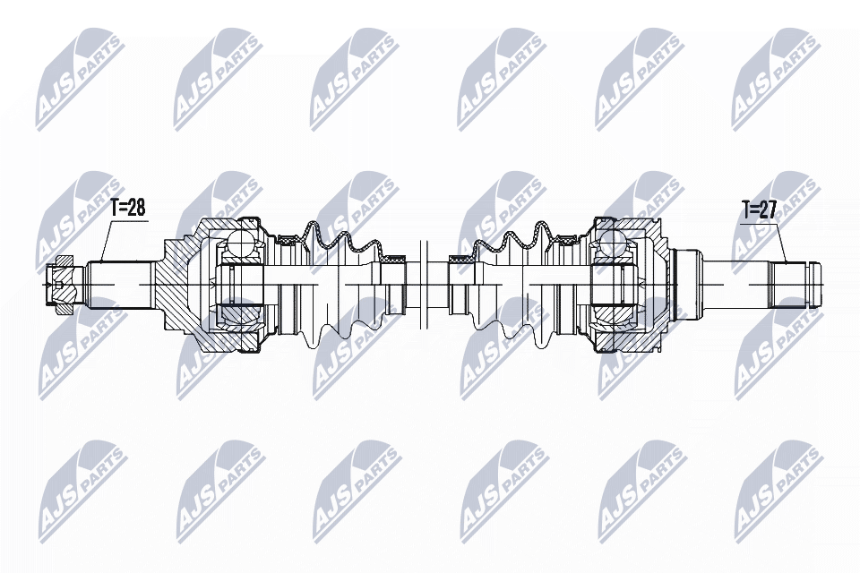 Drive Shaft - NPW-BM-048 NTY