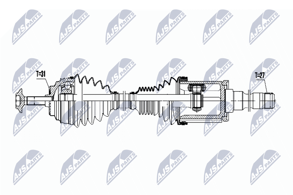 Drive Shaft - NPW-BM-050 NTY