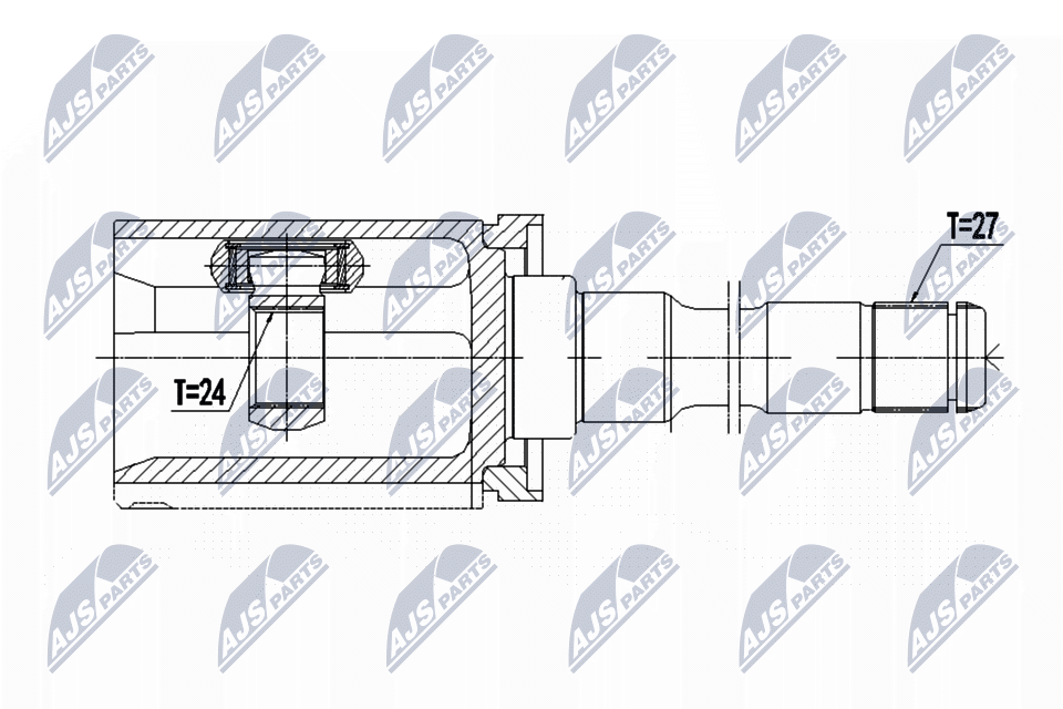 Joint Kit, drive shaft - NPW-BM-065 NTY