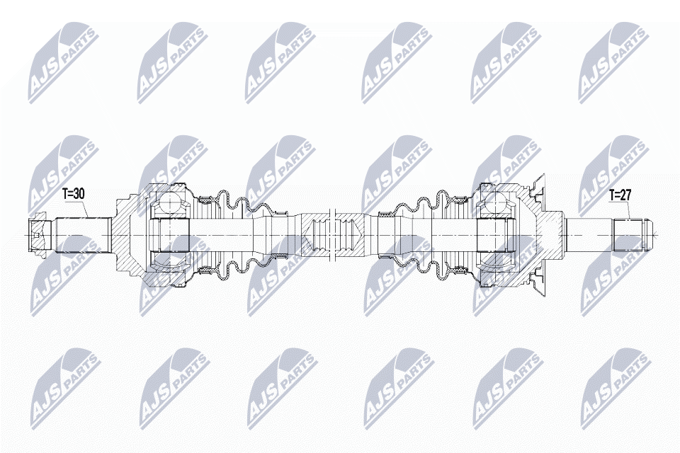 Albero motore/Semiasse - NPW-BM-085 NTY