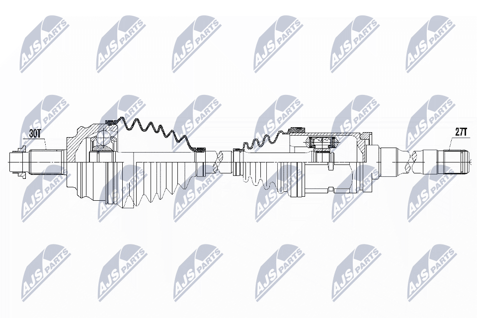 Albero motore/Semiasse - NPW-BM-117 NTY
