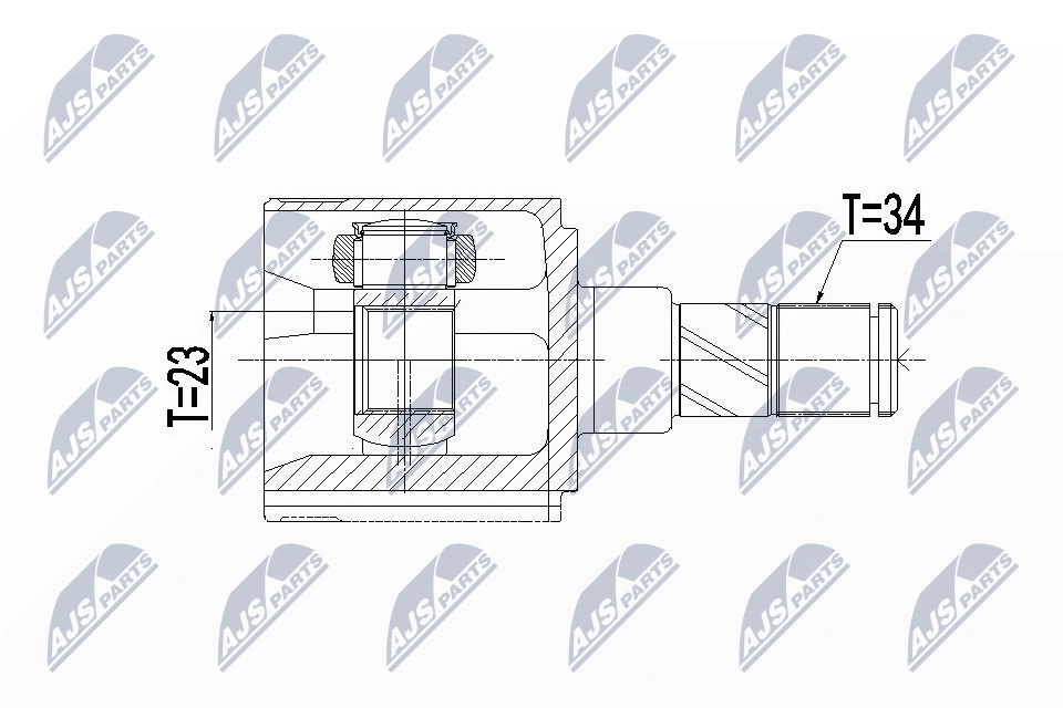 Joint Kit, drive shaft - NPW-BM-124 NTY
