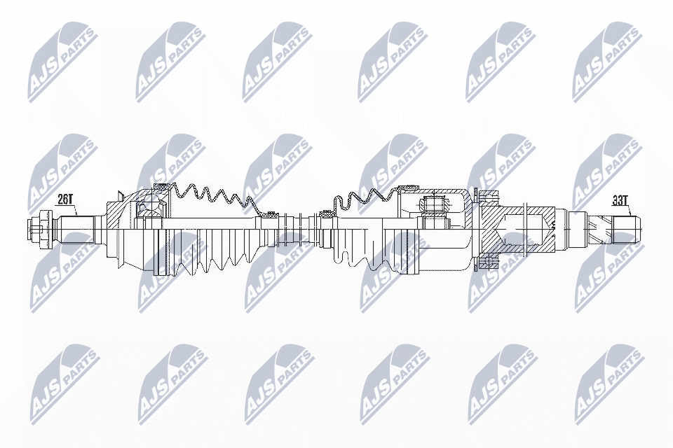 Albero motore/Semiasse - NPW-BM-131 NTY