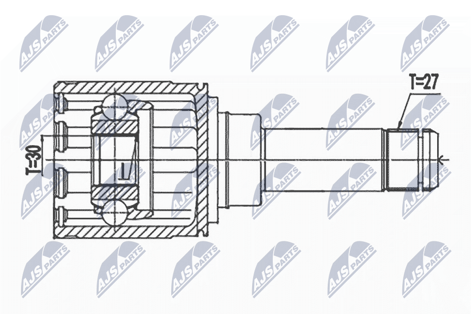 Joint Kit, drive shaft - NPW-BM-146 NTY