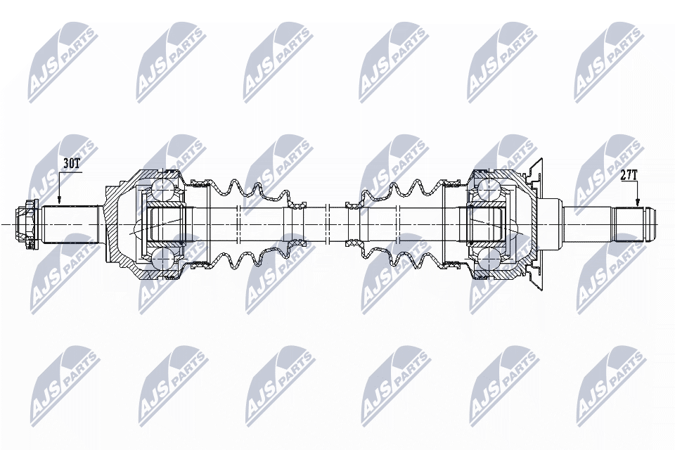 Drive Shaft - NPW-BM-153 NTY