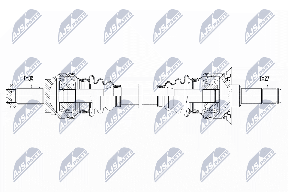 Приводной вал - NPW-BM-159 NTY