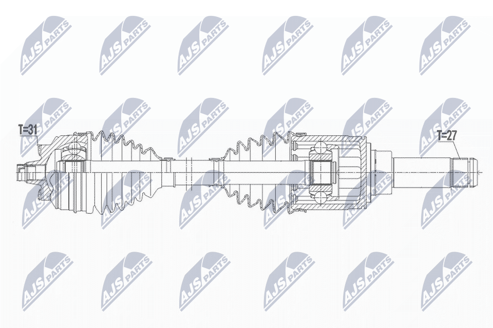 Drive Shaft - NPW-BM-165 NTY