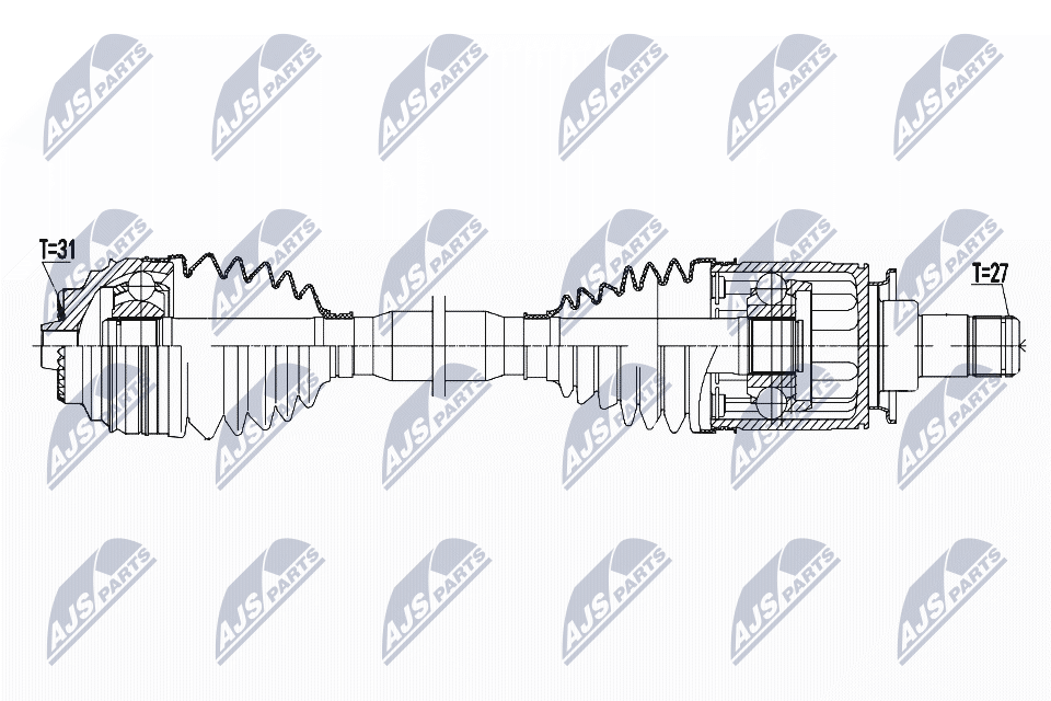 Drive Shaft - NPW-BM-181 NTY