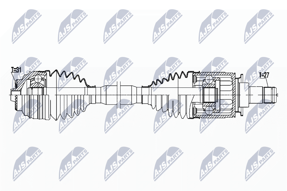 Приводной вал - NPW-BM-182 NTY