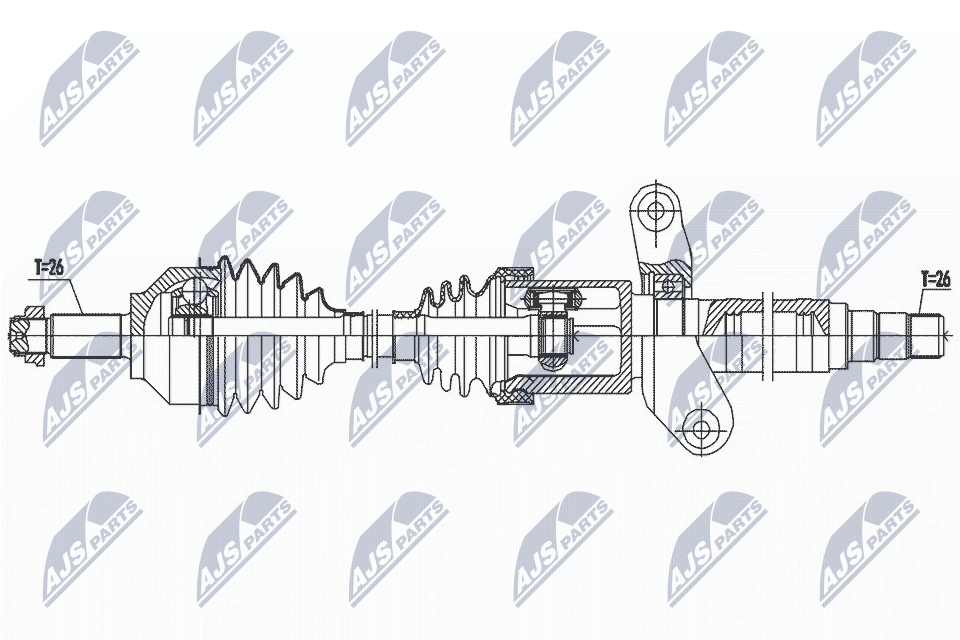 Drive Shaft - NPW-BM-190 NTY